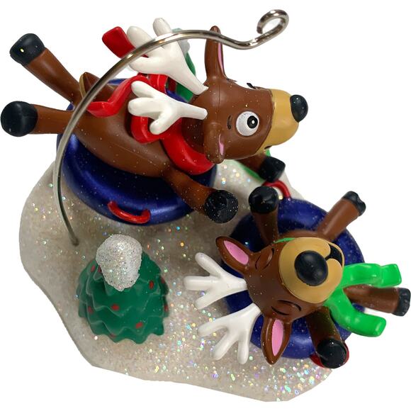 Hallmark Keepsake REINDEER ANTICS Christmas Tree Ornament 2023 Collectible NIB - Picture 6 of 10